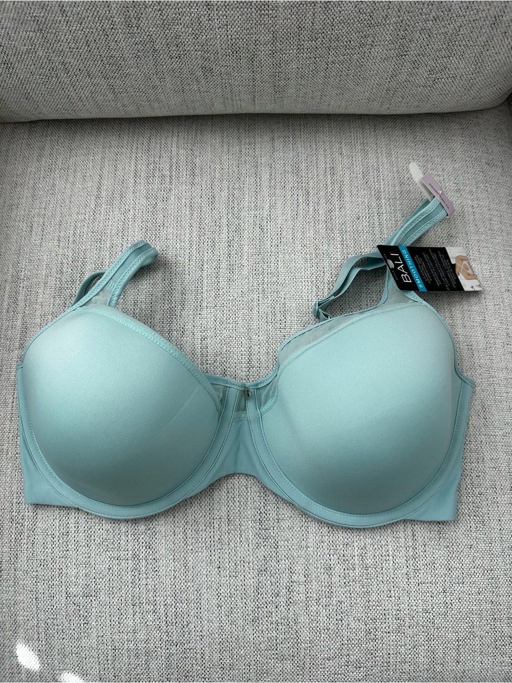 Bali Mint Blue Smooth T-Shirt Bra